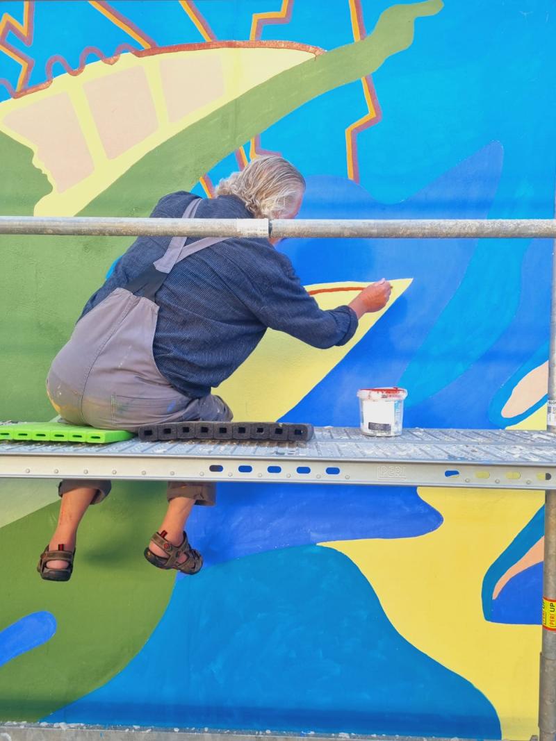 Anstrich Heizzentrale Dietmar Israel