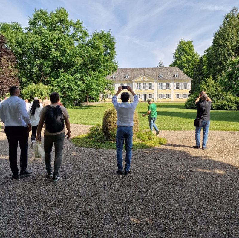 Die Delegation aus dem südbrasilianischen Bundesstaat Santa Catarina machte auch bei uns in der Jugendeinrichtung Halt.