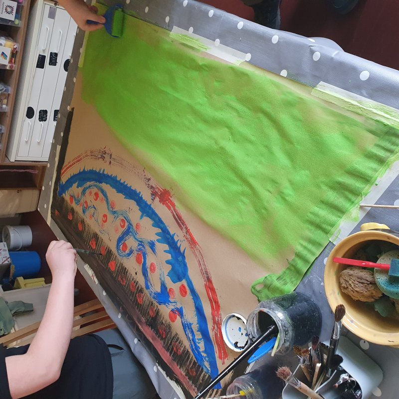 Emotionen und Erlebtes zu verarbeiten 