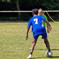 Fußballspiel Schüler vs. Lehrer 2023 Schloss Stutensee